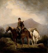 William Ranney Encamped in the Wilds of Kentucky oil painting picture wholesale